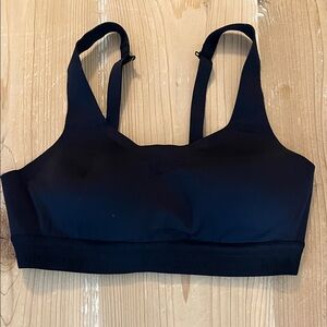 Lululemon Black Sports Bra with back clasp